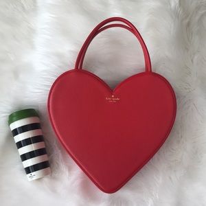 Kate Spade Heart Bag Limited Edition Used Twice!